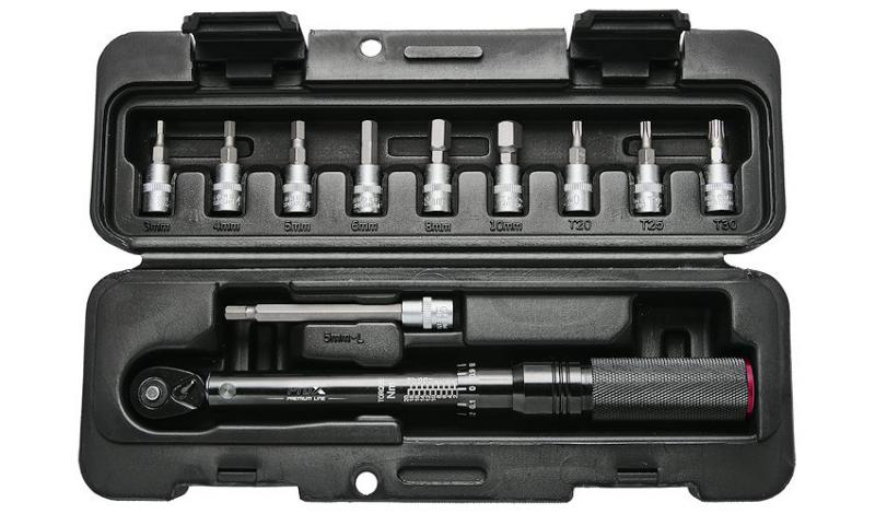 TORQUE WRENCH 2-20NM Adjustable 11 Pieces Ratchet Case