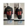 Mens NFL San Francisco 49ers Short Sleeve Jersey Embroidered Team Apparel Fan Wear Sports Gear