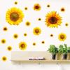 Creative Flower Sunflower Wall Stickers for Home Living Room Bedroom Office Decoration