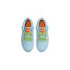 Детские кроссовки Air Jordan 1 Low SE PS Blue Stitch Psychic-Blue Vivid-Green Safety-Orange DR9500-400