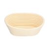 Washable Bread Fermentation Basket Innovative Shape Baking Mold for Kitchen Home BakeryBeige Oval