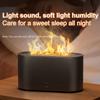 New Flame Air Humidifier Aroma Diffuser 160mL Ultrasonic Cool Mist Maker Fogger Led Essential Oil Simulation Flame Lamp Difusor