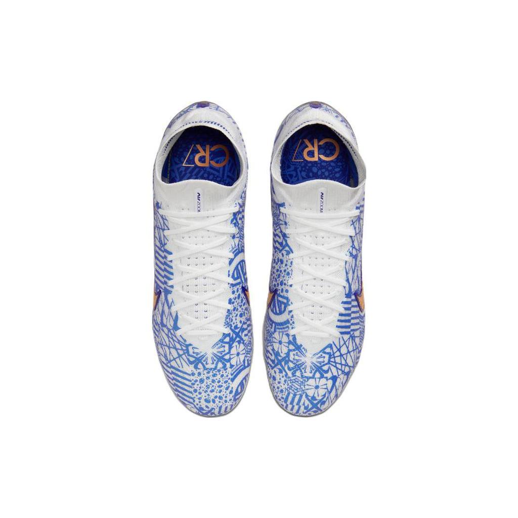 New Nike Zoom Mercurial Superfly 9 Elite CR7 Fg Azulejo DQ5293-182