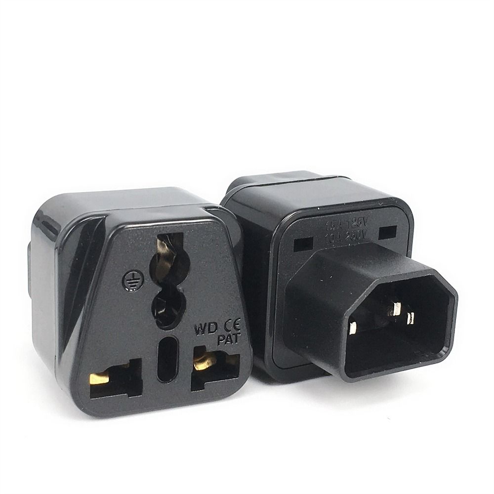 Quality Universal C14 Male WD-320 250V UPS Plug Power Adapter PDU Plug Conversion Plug Plug Adapter