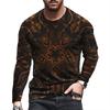 Spring Autumn Men Casual 3D Digital Print Hip Hop T Shirt Men Sport Long Sleeve Round Neck Fitness Tops T Shirt