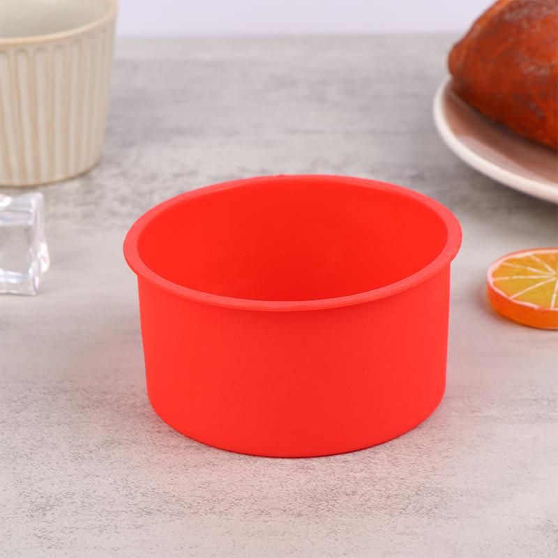 1 шт 4 дюйма силиконовые мини-формы для торта круглая форма для выпечки сделай сам антипригарная форма для выпечки