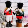 Christmas Soldier Telescopic Figurine Window Display Cross-border Christmas Standing Faceless Doll Ornament