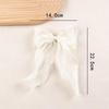 Органза Бант Трепещущая Лента Заколки для Волос Женские Французские Свежие Премиальные Ощущения Головной Убор Большие Карты для Волос Девушка Аксессуары для Волос