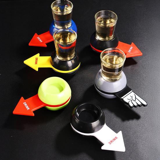 Penalty Spin Wheel Drinking Game Toy, Fun Adults Pointer Rotating Drinking Game for Bar, KTV, Family Game Night, Parties, Picnics, Camping, Gatherings