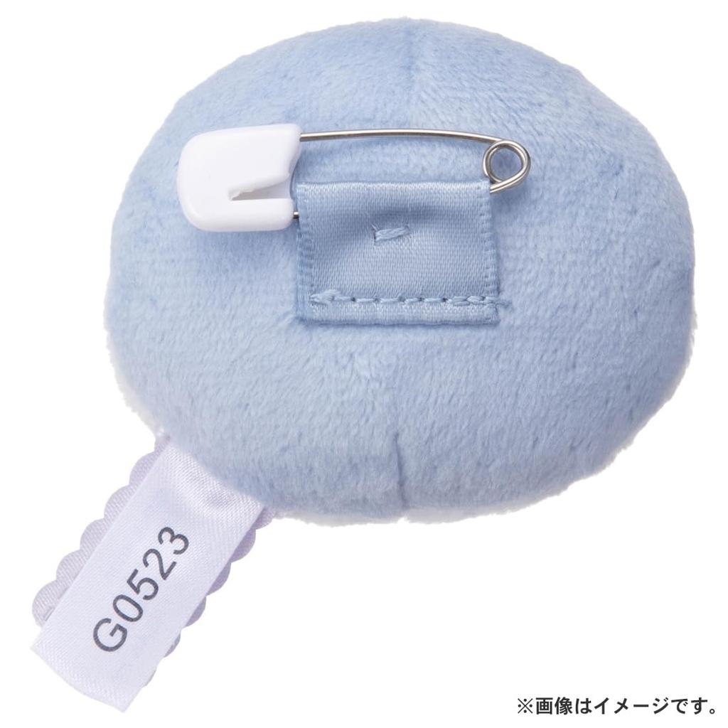 PokéPeace Plush Badge Piplup Plush Toy Width: Approx. 6cm