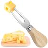 Ножи для сыра из нержавеющей стали Ручка из дуба Сырный нож Сырная доска Лопатка для масла Кухонные инструменты для сыра