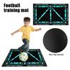Футбольный тренировочный коврик для улучшения силы, ловкости и координации, противоскользящий, бесшумный