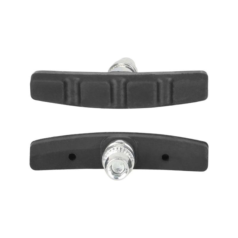 2 Pair Bicycles V Brake Pads Bicycles Brake Block Replacements Set Mountain Bicycles Brake Pads for Front Back Wheel