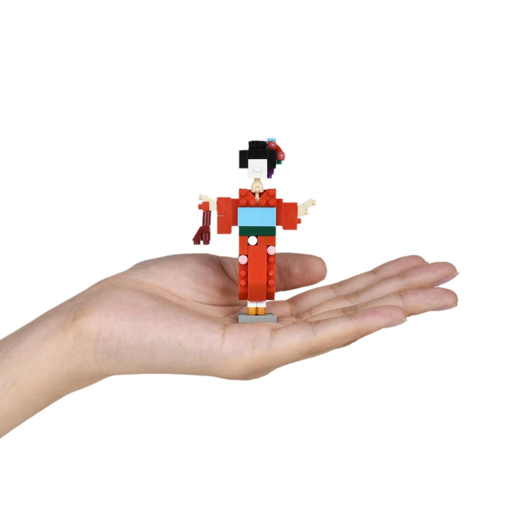 Kawada Nanoblock Девушка в кимоно x x 18см Возраст 12+ Интерьер Хобби NBC_358R 1.3 10.5 NBC_358R