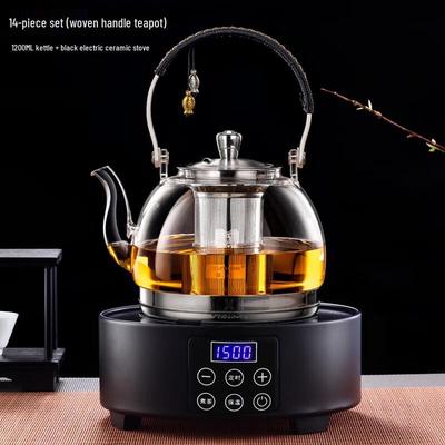 Набор электрического чайника для чая Shangqi Glass
