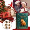 Capybara 24 Days Christmas Countdown Calendar 2D Acrylic Pendant Advent Calendar Xmas Surprise Gifts Tree Decoration
