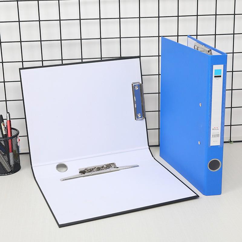Durable Dual-Hole Quick Clip A4 Cardboard File Folder