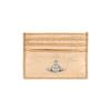 Кошелек-кардхолдер Vivienne Westwood с металлическим эффектом и мятой фактурой 54030004w L00a7 R401