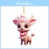 Car Pendant Reindeer Acrylic Material With Christmas Theme For Vehicle Interior
