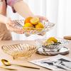 European Crystal Glass Fruit & Snack Plate