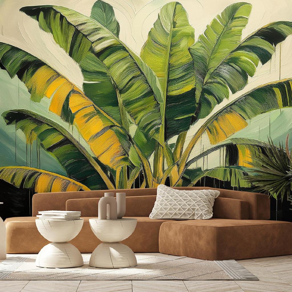 Wallpaper Banana leaves Nature