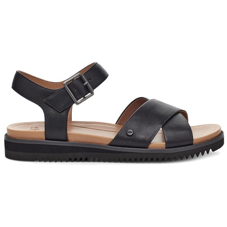 UGG Сандалии Zoie Сандалии Черный Коричневый Женские 1116372-BLK