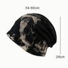 Autumn Winter Tie-Dye Warm Hat for Women Men Hip Hop Beanie Skullies Fordable Adult Outdoor Soft Casual Bonnet Skullcaps Unisex Retro Windproof Bonnet