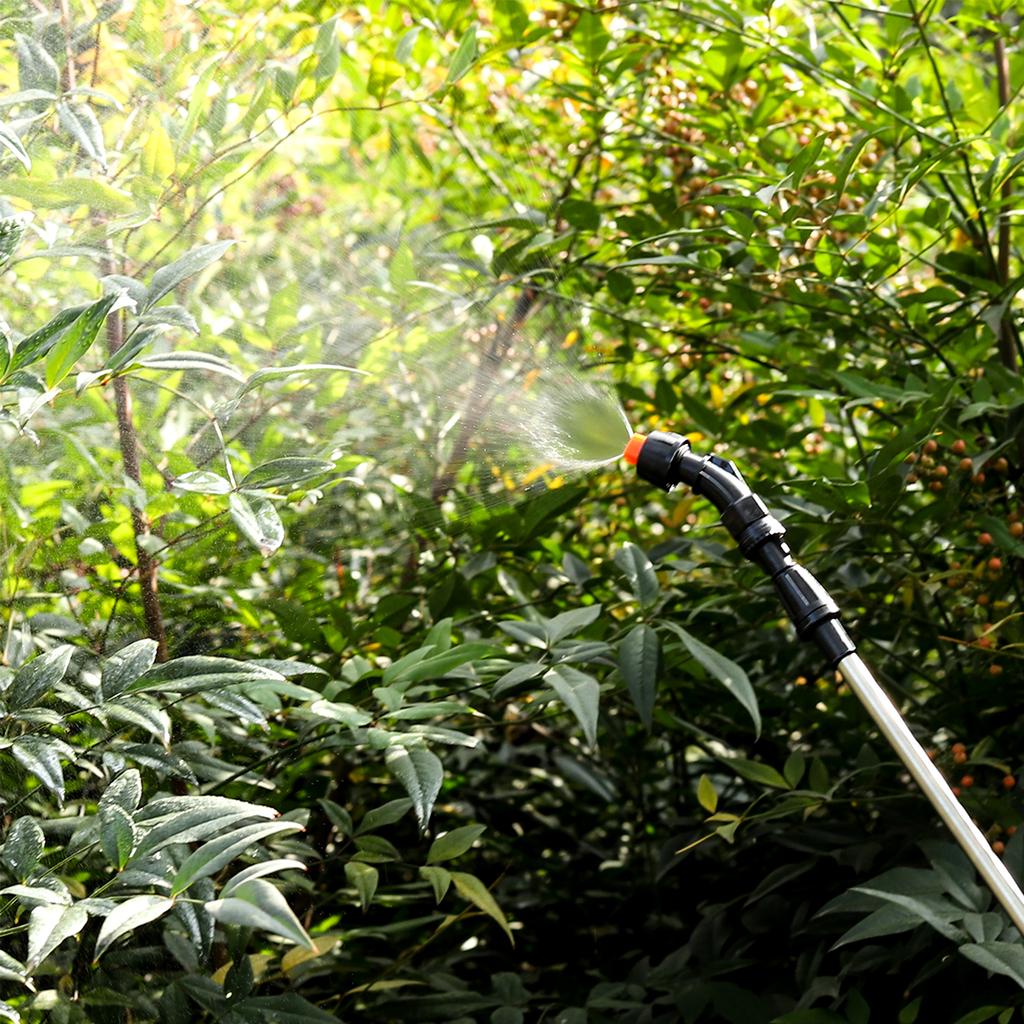 Portable Electric Handheld Sprayer Gardening Irrigation Tool USB 2400mAh Rechargeable Telescopic Handle 3 Nozzle 2/3/5M Hose