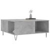 VidaXL Coffee Table Concrete Grey 80x80x36.5 Cm Engineered Wood 830784