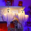 Halloween Glow Ghost Lights LED Hanging Lights Home Indoor Outdoor Decoration Supplies 2024 Haunted House Bar Horror Props