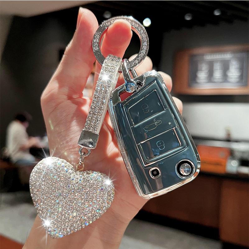 Чехол для ключа Volkswagen для Lavida, Sagitar, Tayron X, Golf, Lamando, Passat, Magotan, Tiguan L