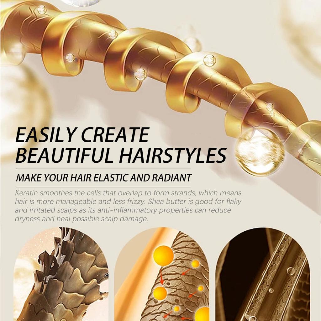 Маска для волос с розмарином EELHOE глубоко питает и разглаживает волосы, восстанавливает сухие, вьющиеся и пушистые волосы