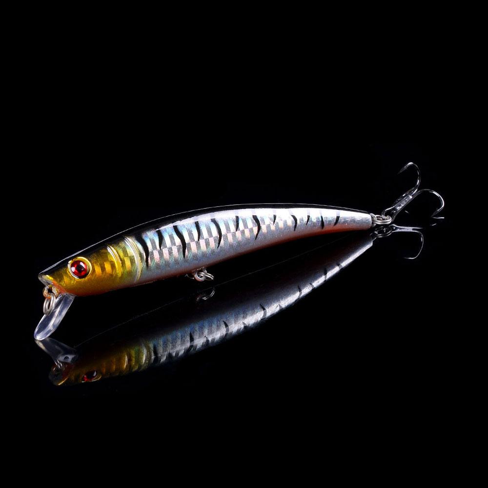 1PCS Minnow Fishing Lure Bass Crankbait Baits Fishing Tackle 11.2CM/11.5G