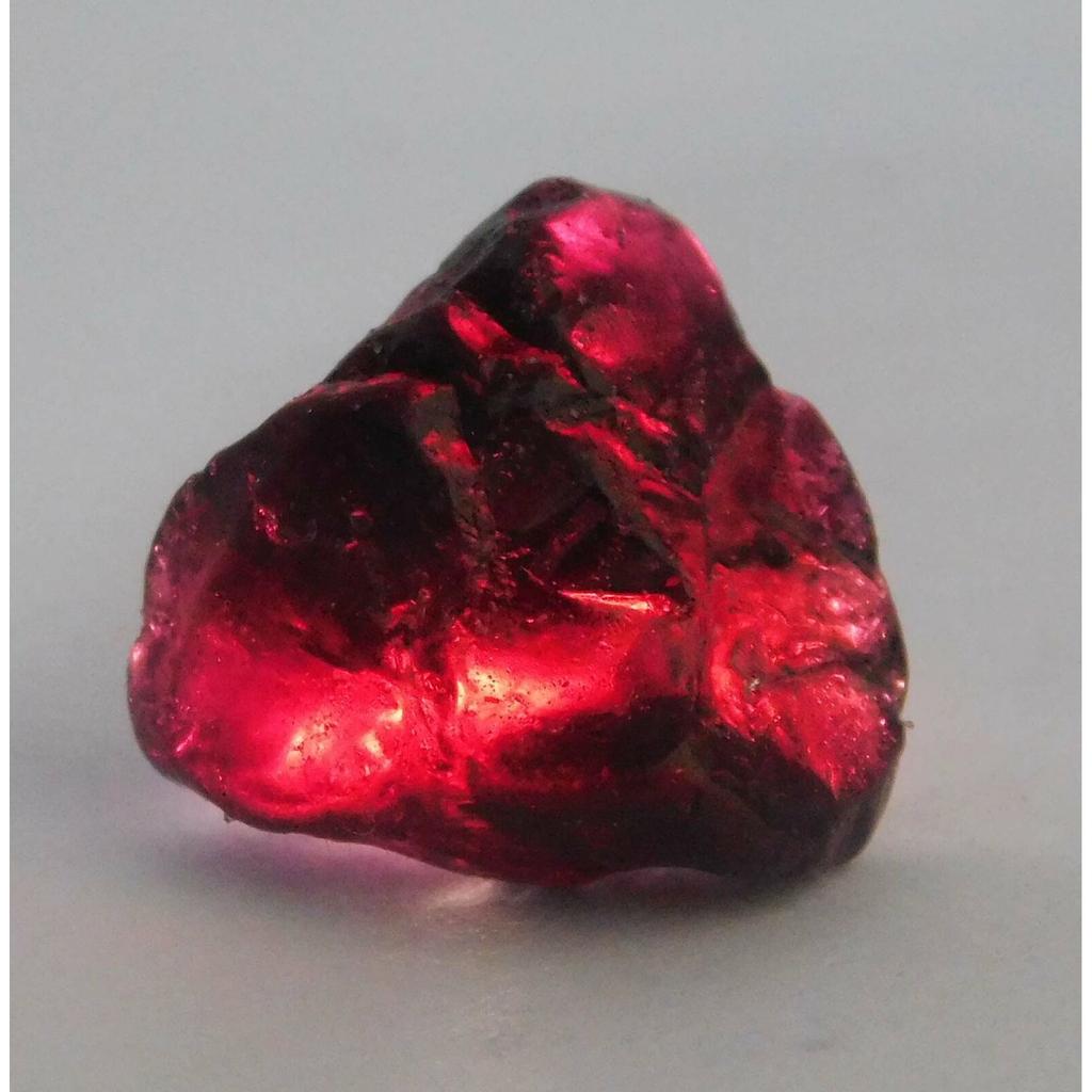Natural Ruby Red 32.80 Ct Earth Mined Huge Size Rough CERTIFIED Loose Gemstone.