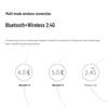 Rapoo E9000G Ultra-Thin Multi-Mode Wireless Keyboard