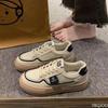 New Spring Summer Women's Breathable Thick Soled Fashionable Sneakers Round Toe Simple Comfortable Versatile Sports Shoes