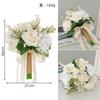 1PC Artificial Rose Flower Bridal Bouquets Wedding Bouquets for Bride Bridesmaids for Wedding Prom Ceremony Homecoming Anniversary Decorations