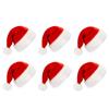 Christmas Hat Party Hat Handmade DIY Velvet Santa Claus Hat For Men Women Children New Year Party Supplies