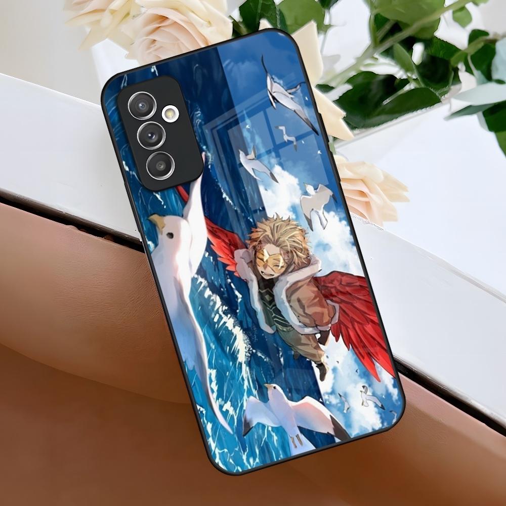 My Hero Academia Hawks Phone Case for Samsung A15 A25 A35 A55 A14 A24 A34 A54 A13 A23 A33 A53 A12 A22 A32 A52 A11 A05 Cover