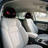 Забавное украшение салона автомобиля 2 шт. Чехлы на подголовники «Сглаз», Красный принт, Универсальные, Уникальные подарки для мужчин, Защита сидений, Эластичные, Дышащие