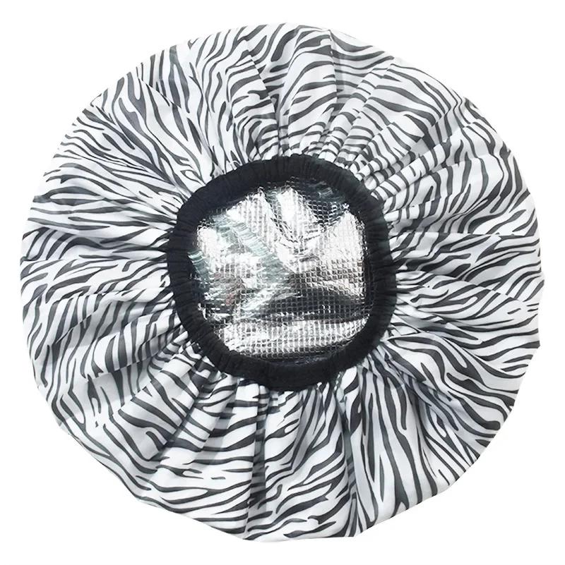 1 шт. самонагревающаяся шапочка из фольги, утолщенная нагревающаяся паровая маска для волос, портативная парикмахерская, гладкая шапочка для волос, масло для выпечки