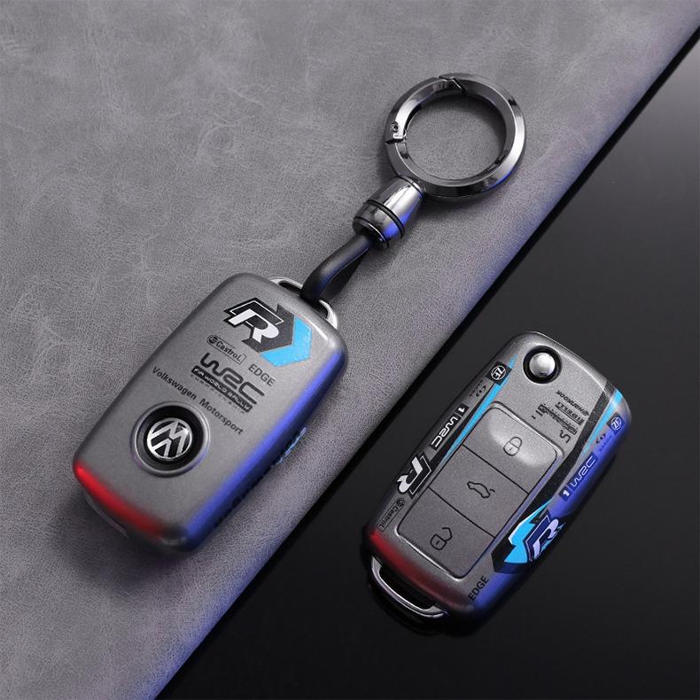 Car TPU Key Cover Fob Case Shell For Volkswagen VW Polo Tiguan Golf Jetta Beetle Eos Scirocco Up Transporter Sharan Accessories zr8