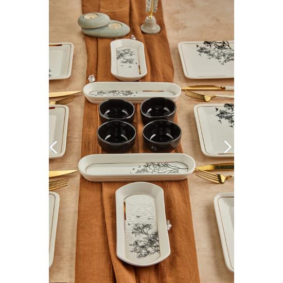 Dilek Ağacı 14 Parça 6 Kişilik Lüx Kahvaltı Takımı