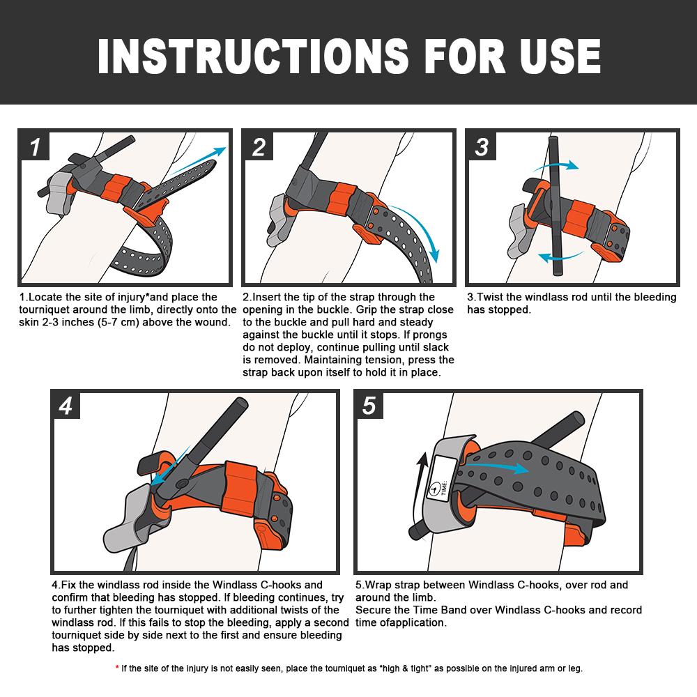 Тактический кровоостанавливающий жгут для конечностей 100% композитный нейлон для оказания первой помощи на открытом воздухе, экстренное спасение IFAK Gear