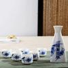 Ceramics Sake Cup Jug Japan Wineglass Set Winebowl Small Ceramic Wine Glass Creative Gifts 7Pcs/Set