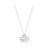 Tiffany & Co. Return to Tiffany Blue Double Heart Tag Pendant Small Sterling Silver