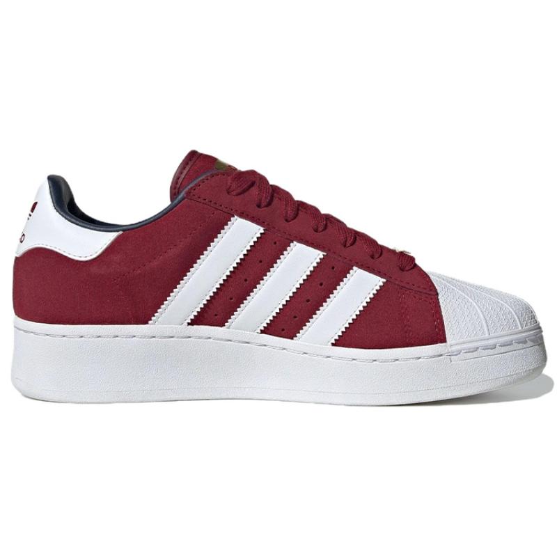 Adidas Кроссовки Superstar Xlg Collegiate бордовый белый IE9872