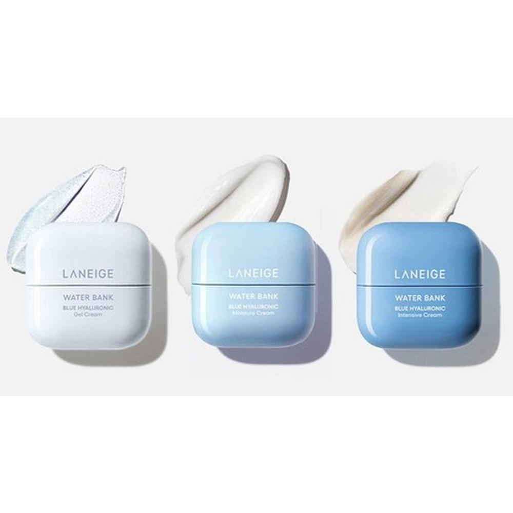 LANEIGE Крем для увлажнения Water Bank Blue Hyaluronic 20 мл – Дорожный увлажняющий крем, Гиалуроновая кислота, Поддержка кожного барьера, Корейский