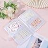 Nail Art Stickers Storage Book PP Empty Album Decals Collecting Organizer Holder Display Showing Notebook Manicure Tools