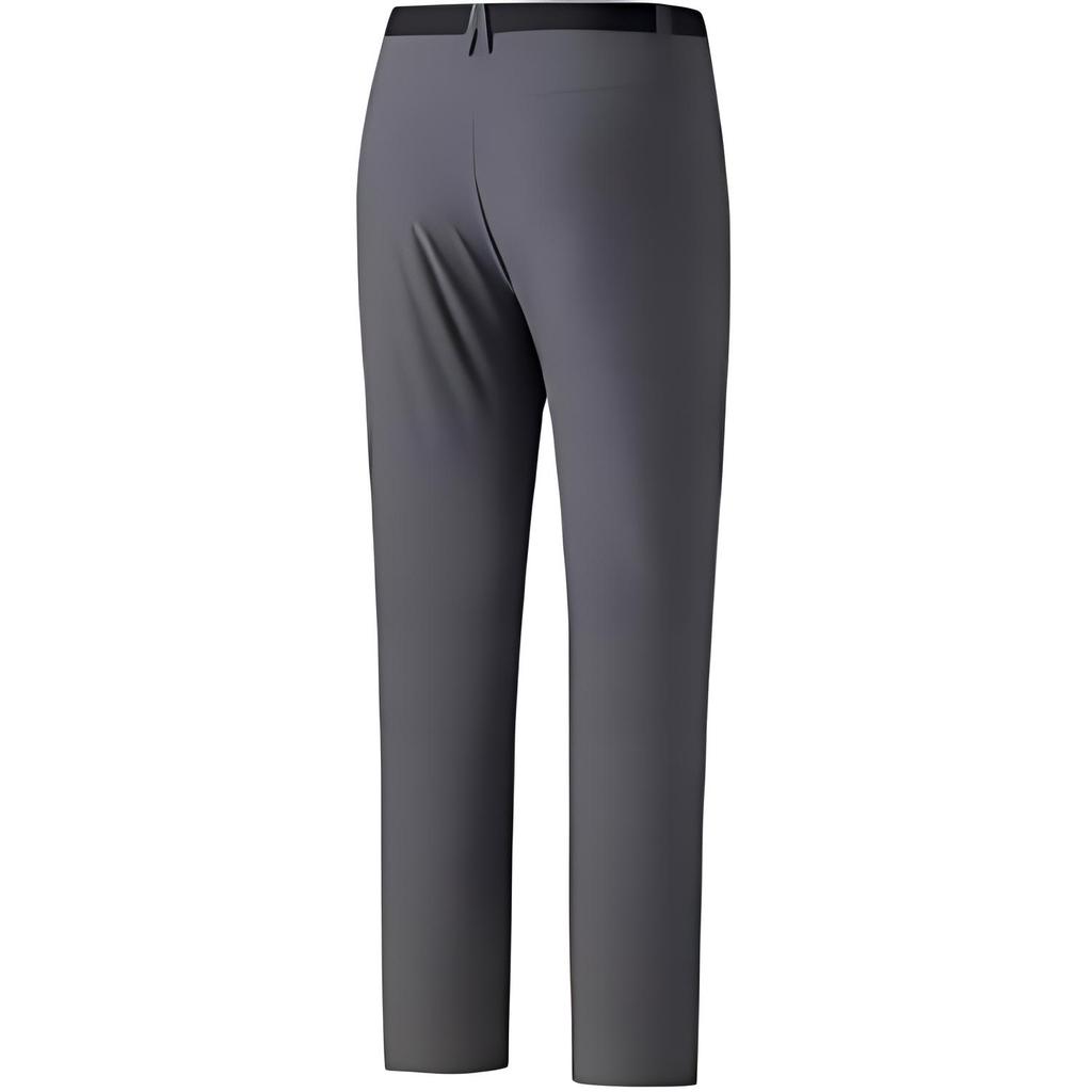 Anta Champion Outdoor Series Однотонные спортивные брюки средней посадки с водоотталкивающими и дышащими свойствами прямого кроя для мужчин низ Замок-серый 152520507-4